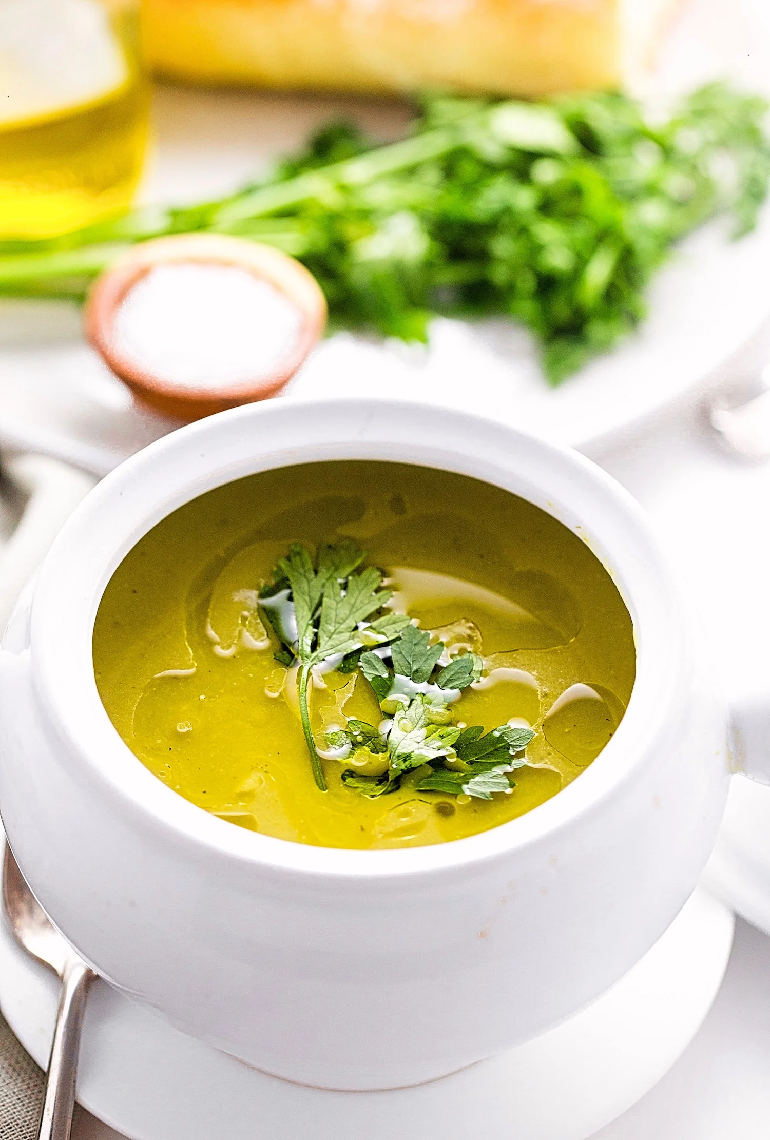 Quick and Easy Asparagus Soup Truffles and Trends